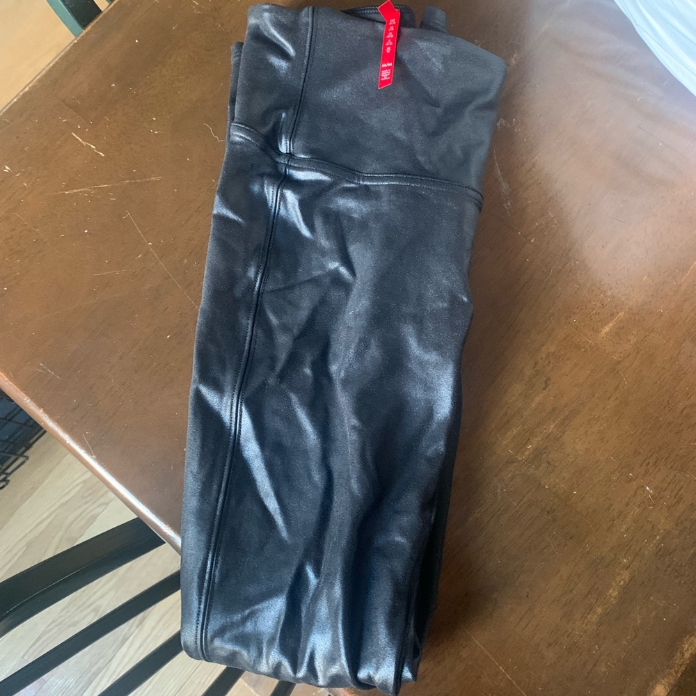 Spanx Faux Leather Leggings